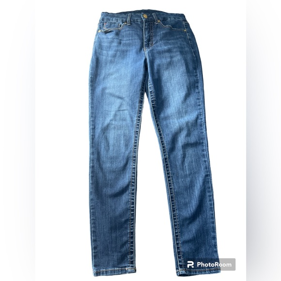 SEVEN7 HIGH RISE SKINNY JEAN EUC SIZE 10 - Picture 1 of 12